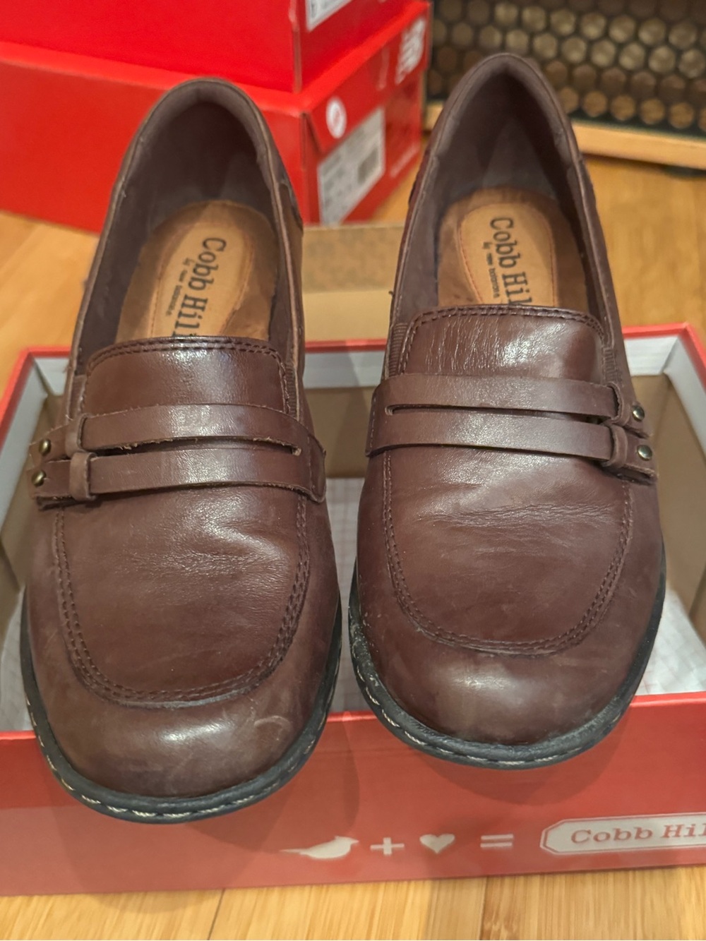Cobb Hill Leather Penny Loafers